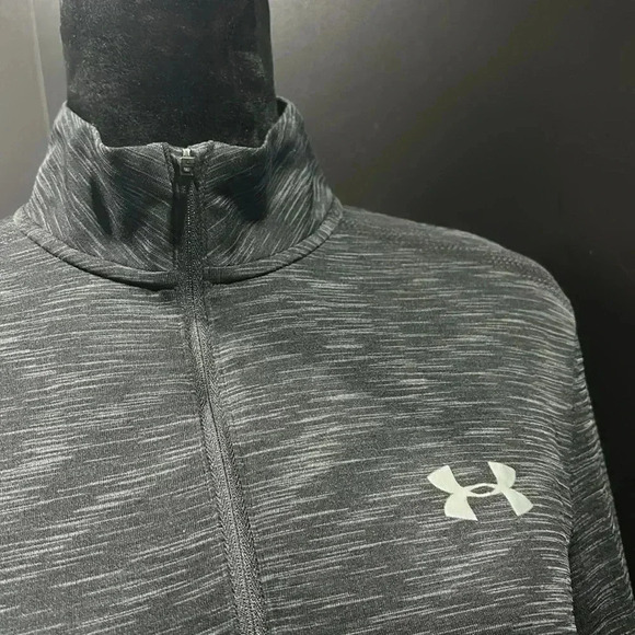 Under Armor Heat Gear,fitted quarter zip, pull over,athletic jacket/top,light - Picture 2 of 9